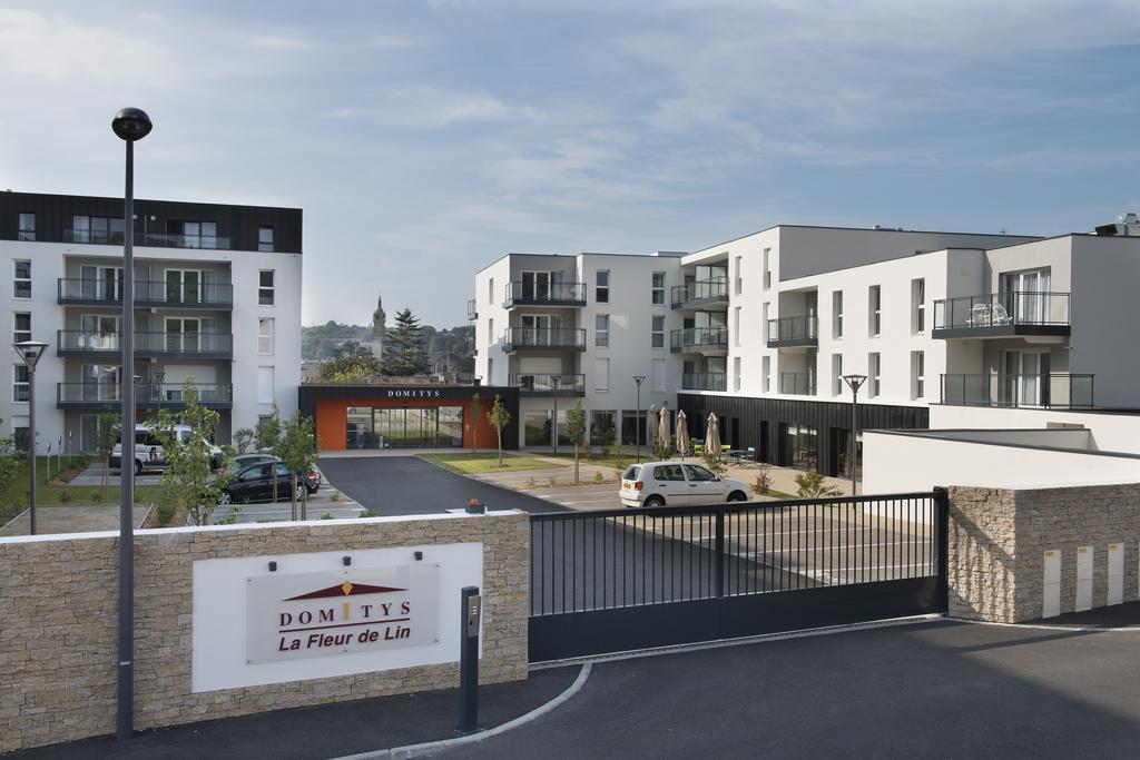 Domitys La Fleur De Lin Apart otel Landerneau Dış mekan fotoğraf
