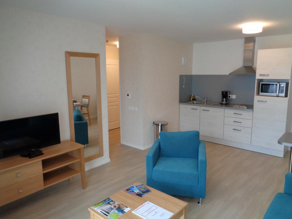 Domitys La Fleur De Lin Apart otel Landerneau Oda fotoğraf